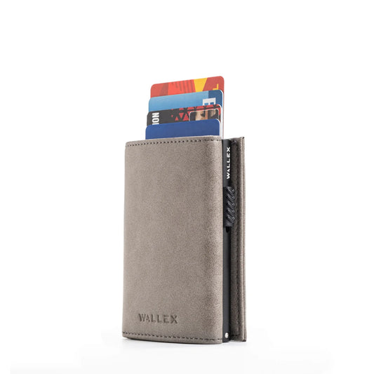 Pop-Up Leather Trifold Wallet
