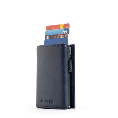 Pop-Up Leather Trifold Wallet